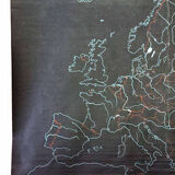 Slate plate for writing with chalk 1968