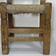 Chaise ancienne en bois et paille, Art Populaire - Espagne
