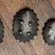 Walter Bosse / Herta Baller — Patinated brass - 4 nesting hedgehogs - 195