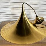 "Semi" pendant lamp by Claus Bonderup & Torsten Thorup by Fog & Morup, vintage, Denmark, year 1968.