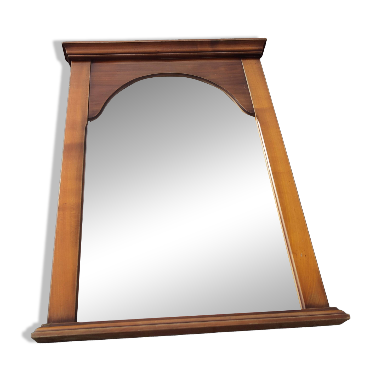 Large classic style solid wood mirror
