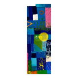 Tableau Abstrait Bleu