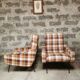 Pair of vintage armchairs