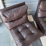 Chauffeuse cuir Roche Bobois