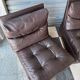 Chauffeuse cuir Roche Bobois