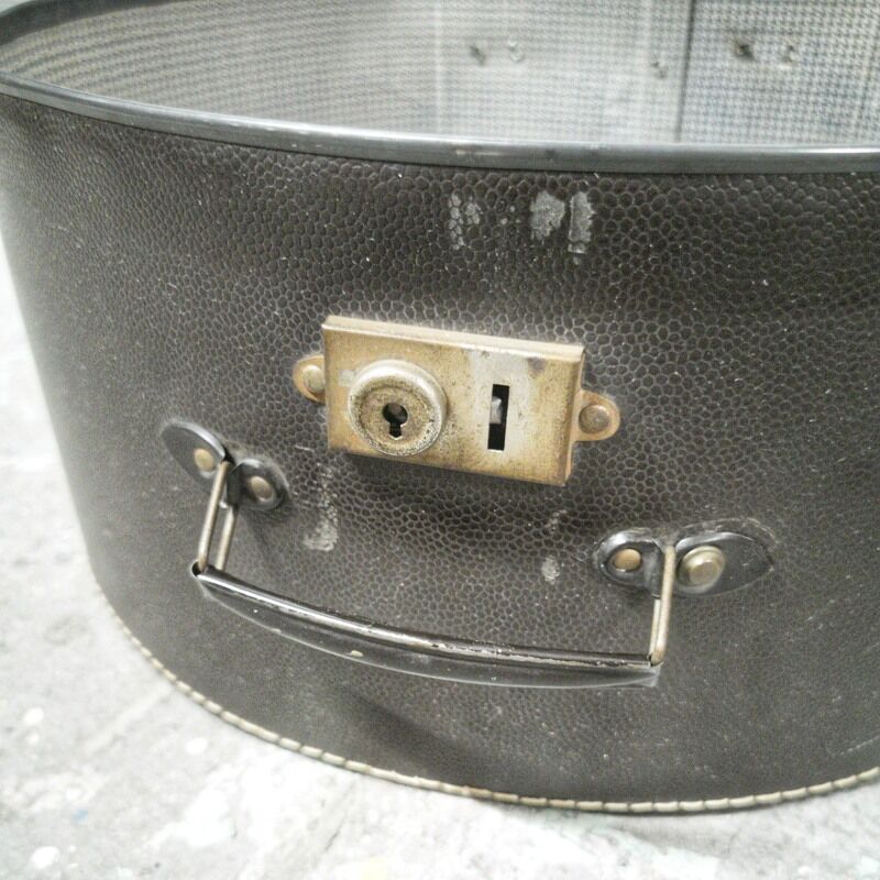 Cardboard hat box