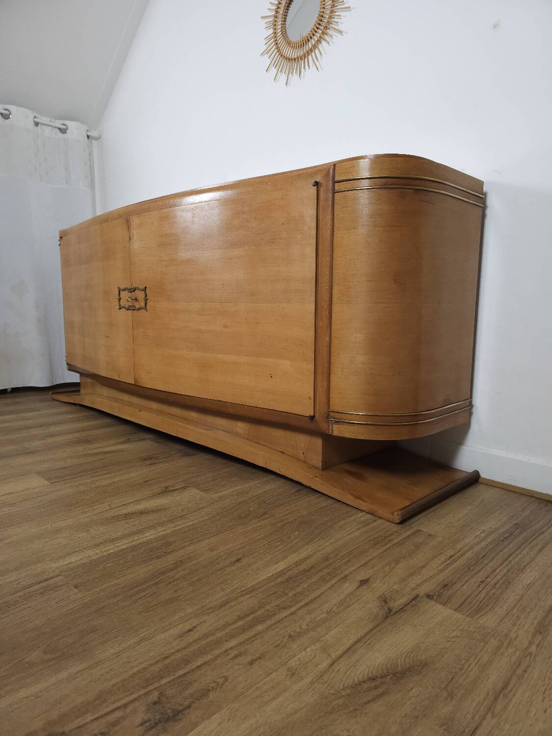 Art Deco Enfilade in walnut – Chic Modernist Style 1950