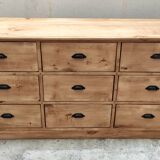 Professional furniture with nine solid wood drawers