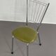 Chaise vintage métal chromé