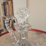 Crystal carafe stamped Saint-Louis Trianon