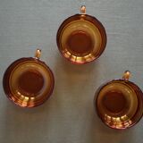 Batch of 3 vintage tea cups