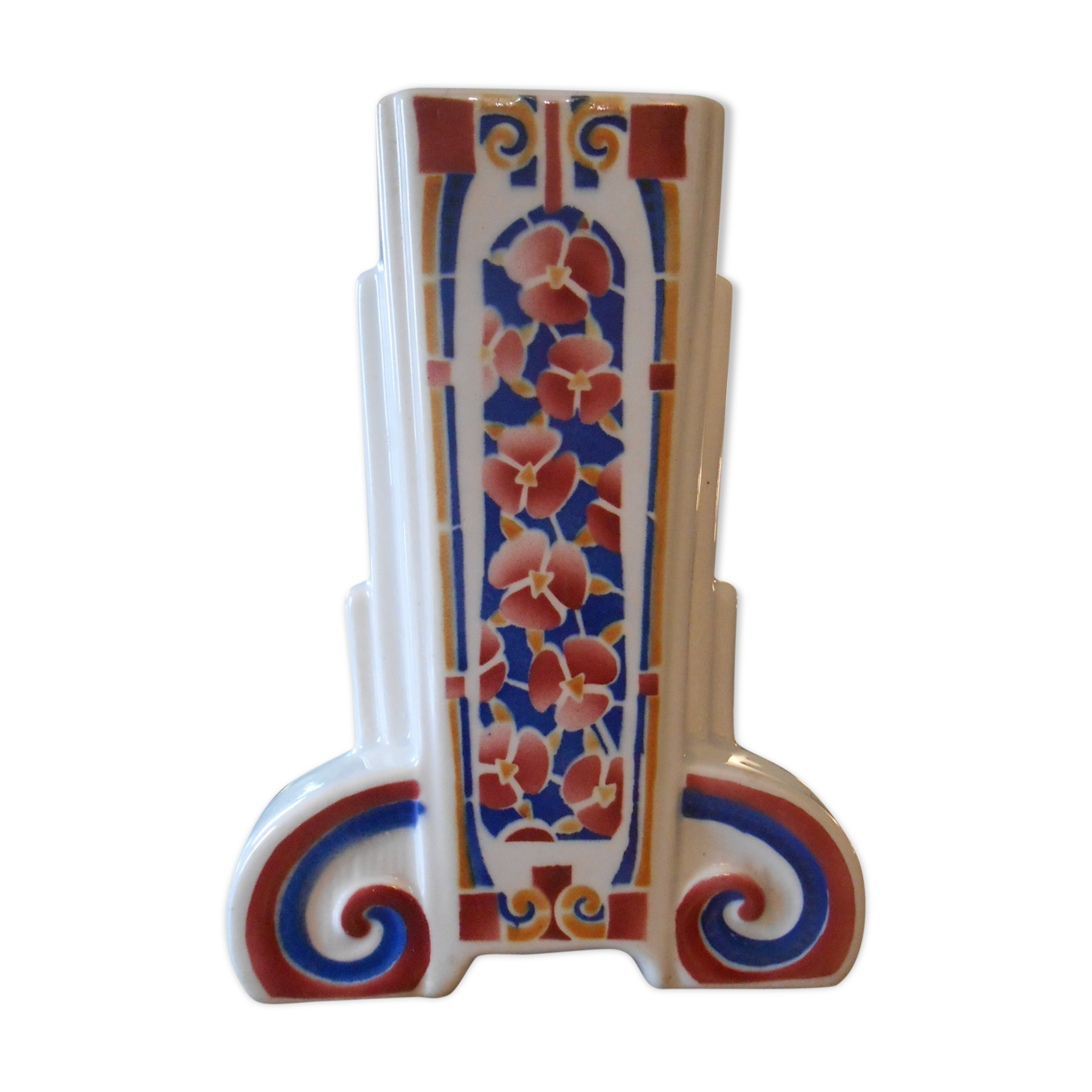 Art deco ceramic vase
