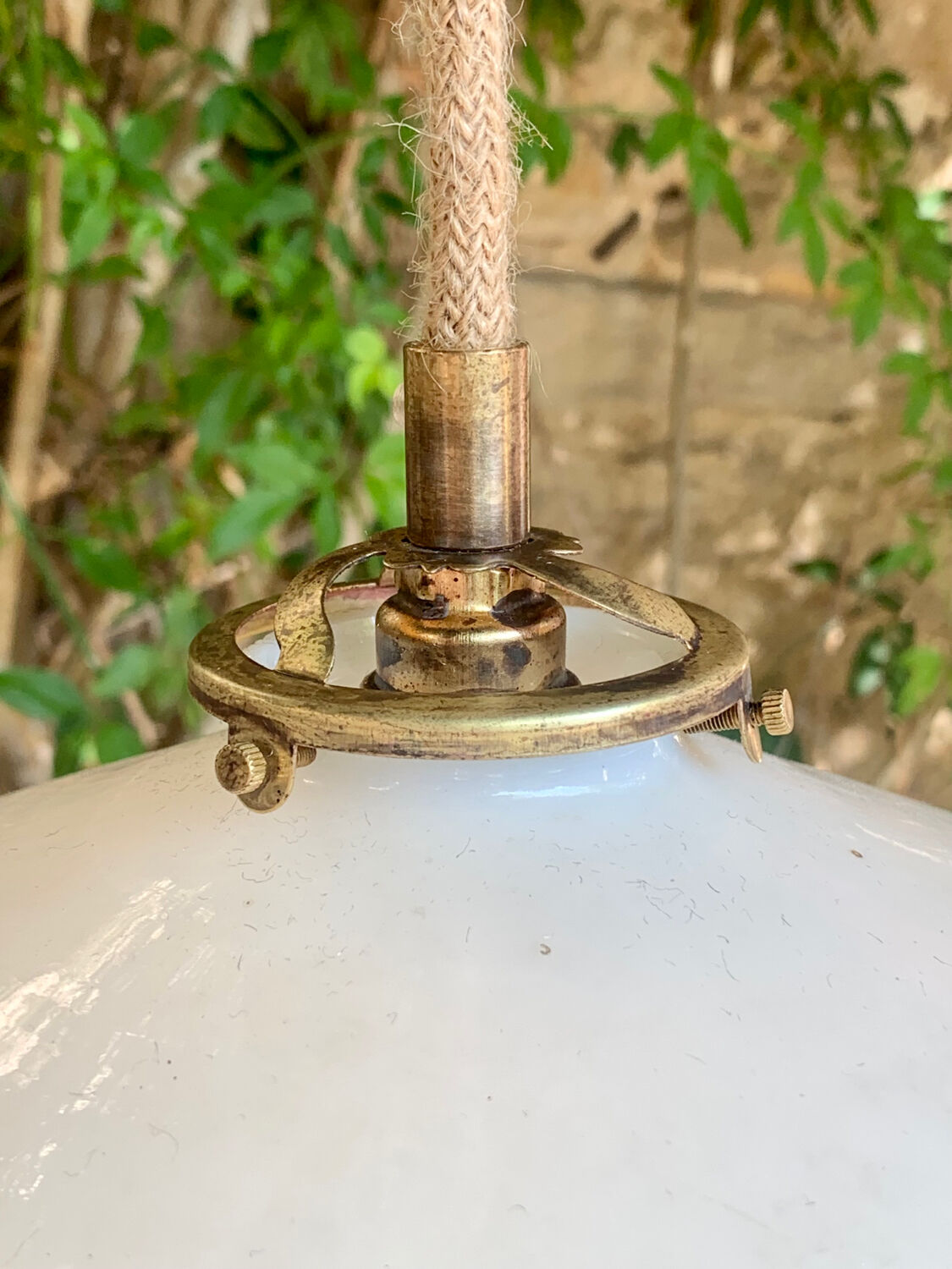 Trio of bistro opalines 1920 rope thread