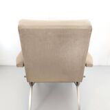 Reclining Beige Armchair by Giulio Moscatelli for Formanova, Italy