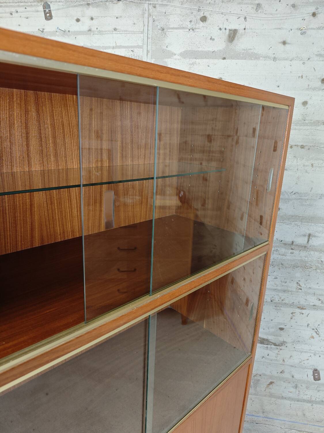 Vintage display cabinet