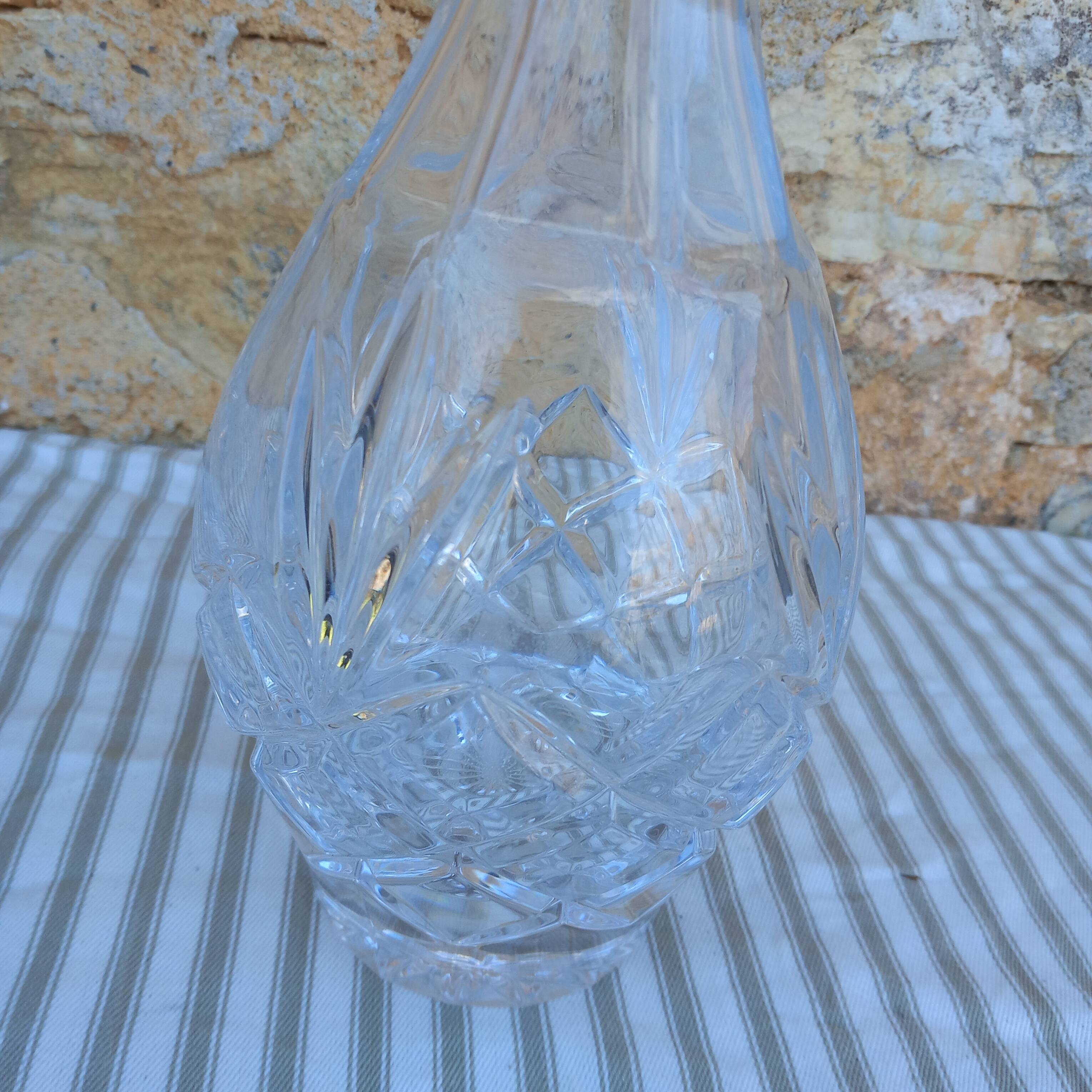 Carafe en cristal