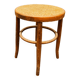 Wooden cane stool