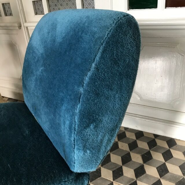 Blue Pelfran armchair