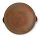 Large glazed terracotta dish.