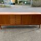 Scandinavian walnut sideboard, Skaraborgs Möbelindustri, Sweden, 1960