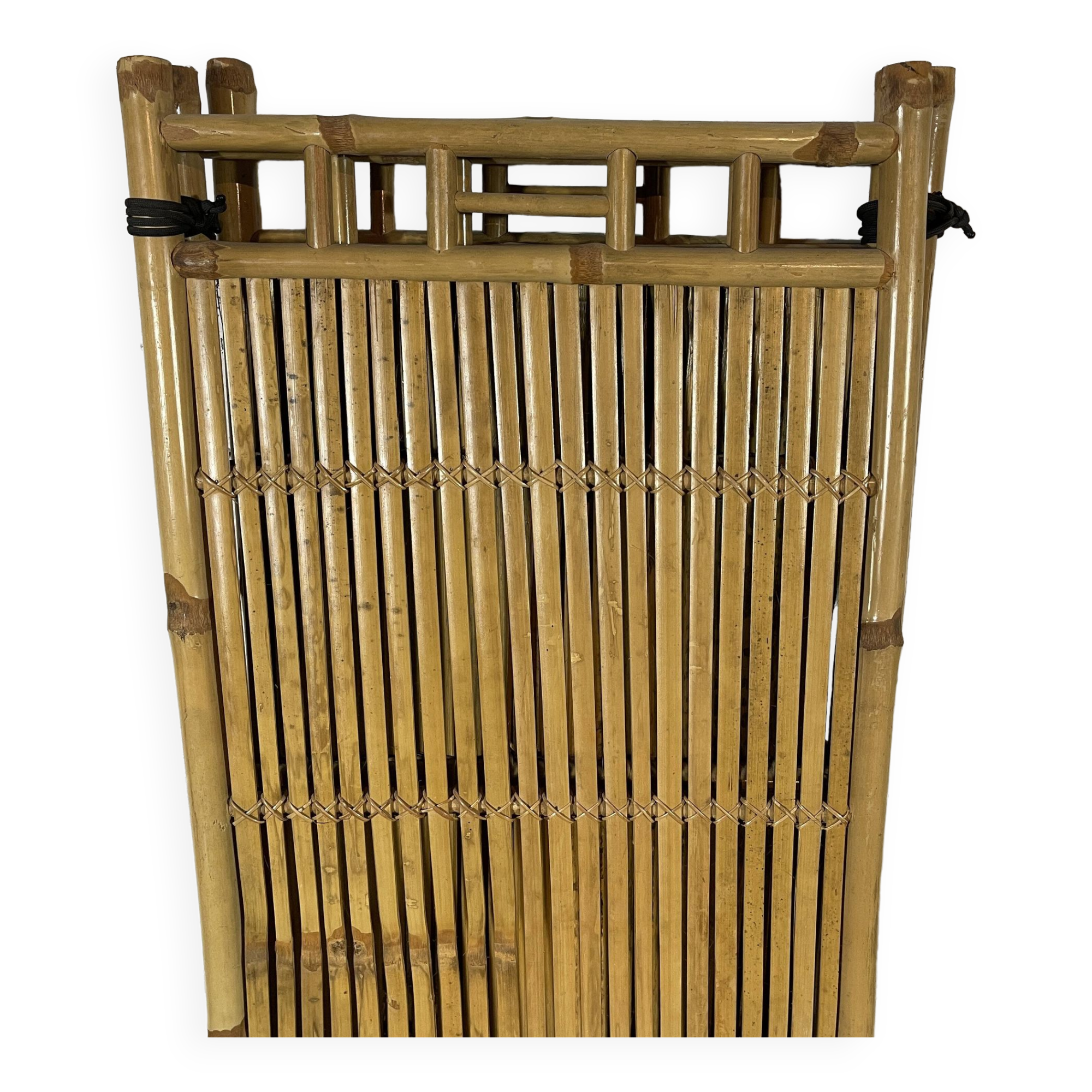 Vintage bamboo screen