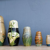 Russian dolls, matryoshka, animals