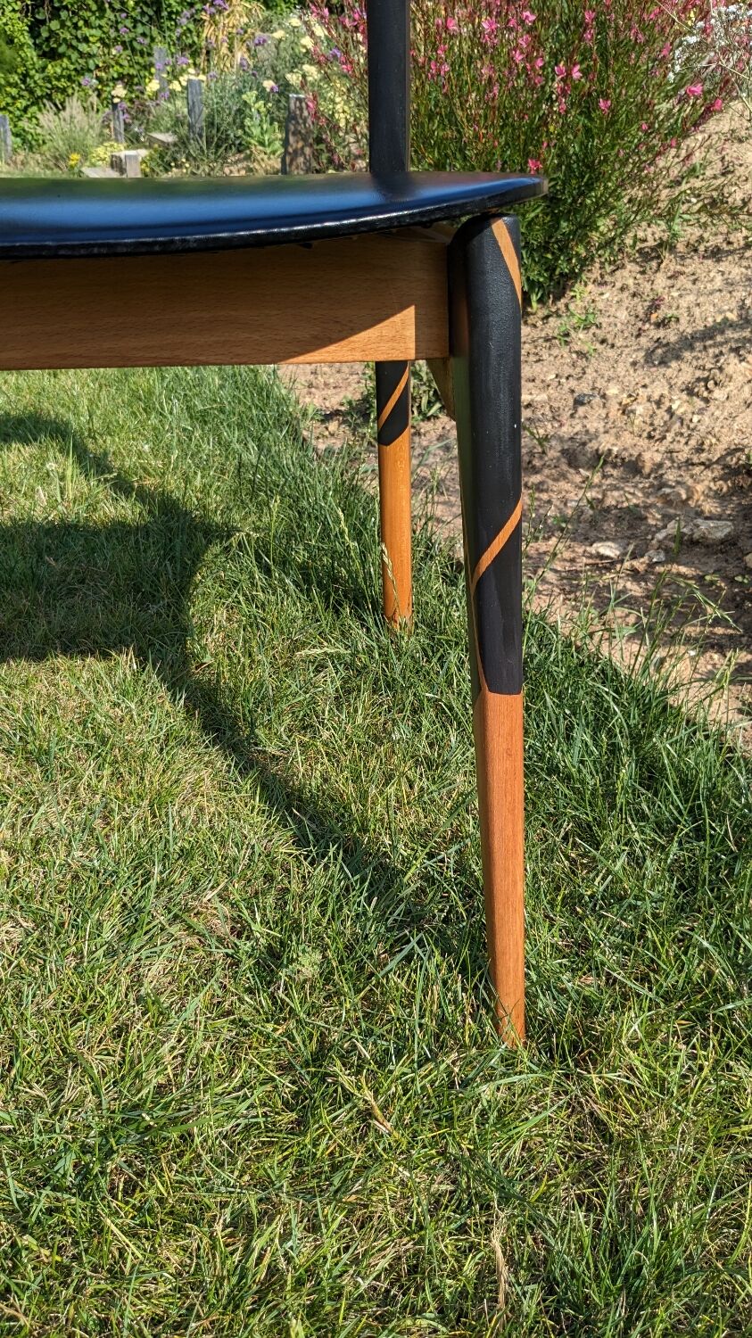 Vintage Scandinavian chair upgraded