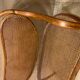 Children's sofa curved wood