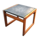 Table basse plateau ardoise 1970