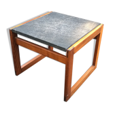 1970 slate tray coffee table