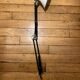 Vintage black and white Ledu architect lamp.