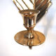 Candlestick sheet gold brass