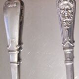 12 petites cuillères Christofle Marly métal argenté modèle mascaron