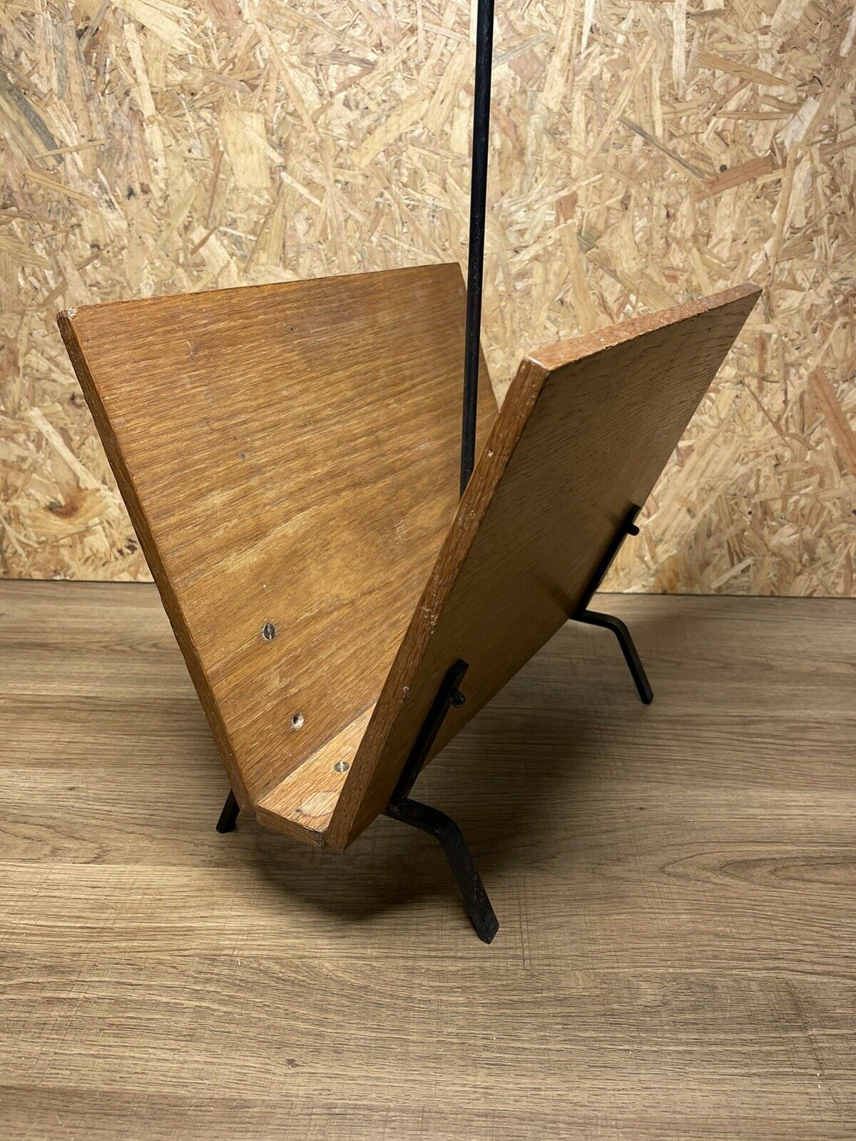 Porte revue anicen vintage year 50,60' modernist, chene, deco chic