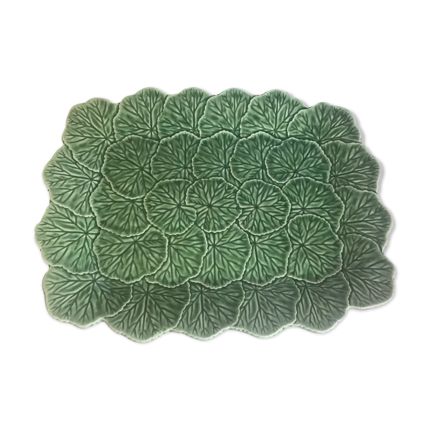 Ceramic dish Bordallo Pinheiro