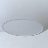 Vintage glass pendant light, 50s