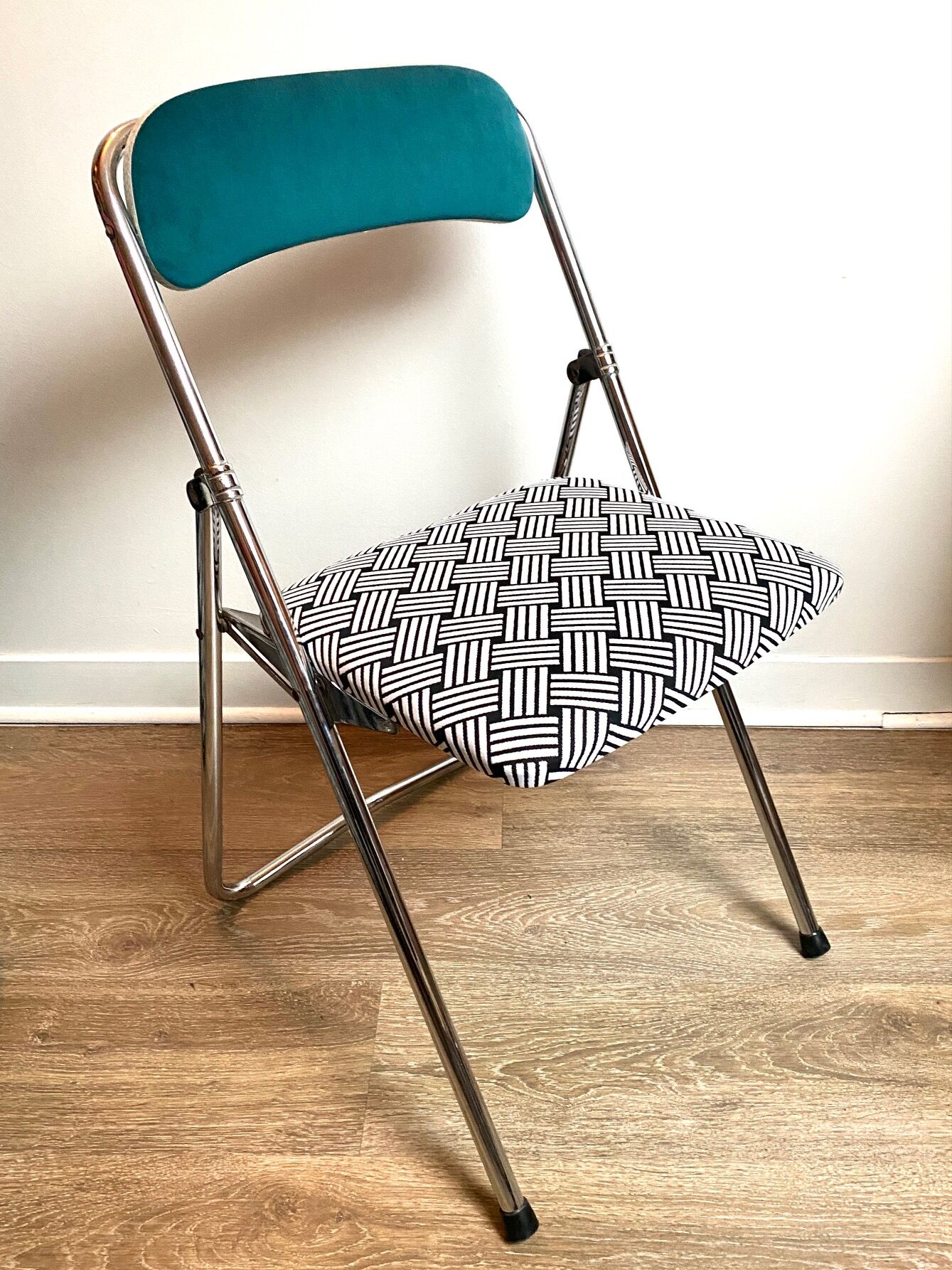 Folding chairs - 70s - upcycling
