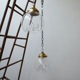 Suspension en verre soufflée