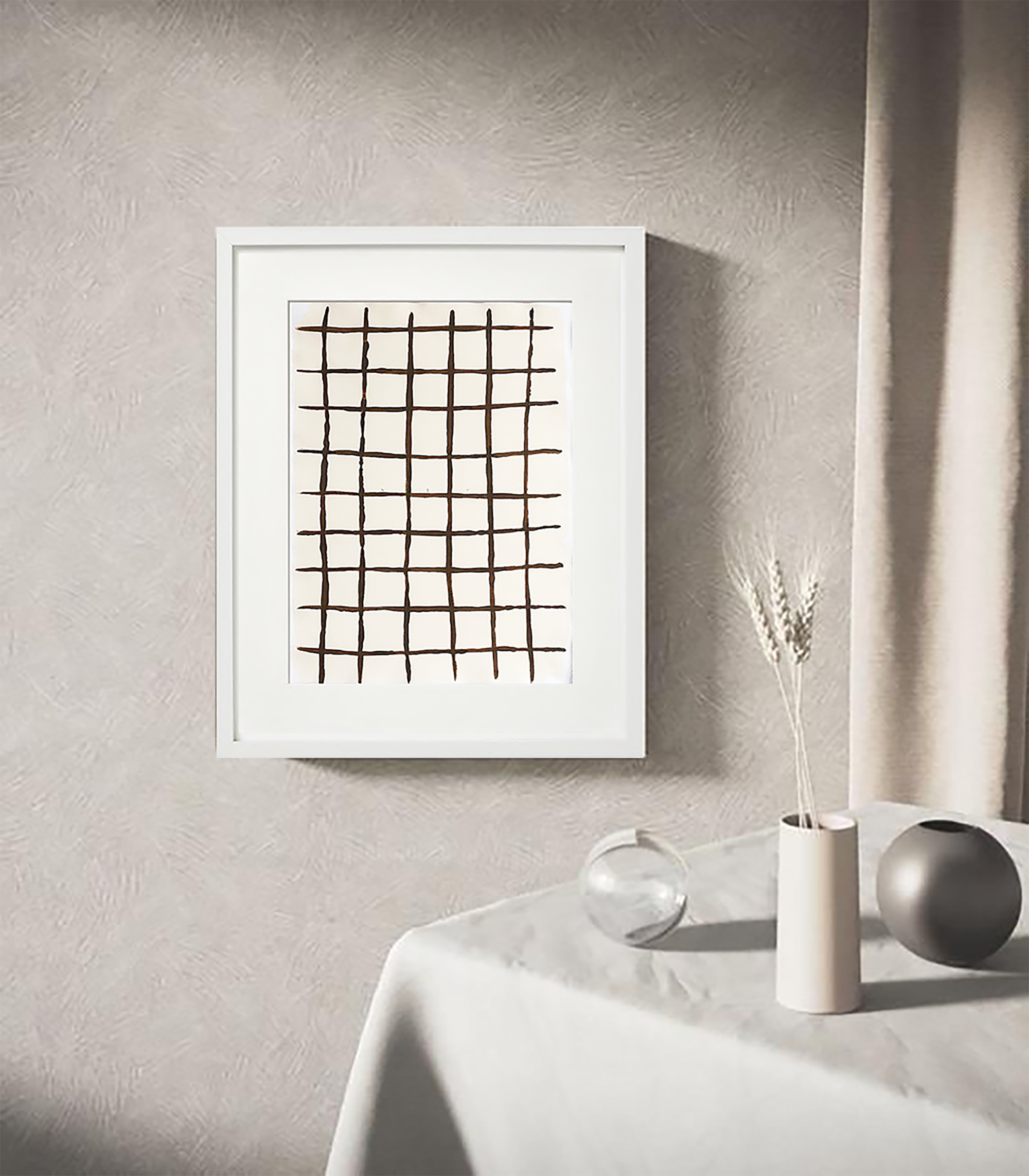 Hand painted abstract wall art 06 - net
