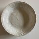 Set of 6 Burleigh Davenport English earthenware cap plates with vine leaf and strawberry relief