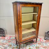 Louis XVI Marquetry Display Cabinet, 18th Century