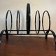 Metal magazine rack