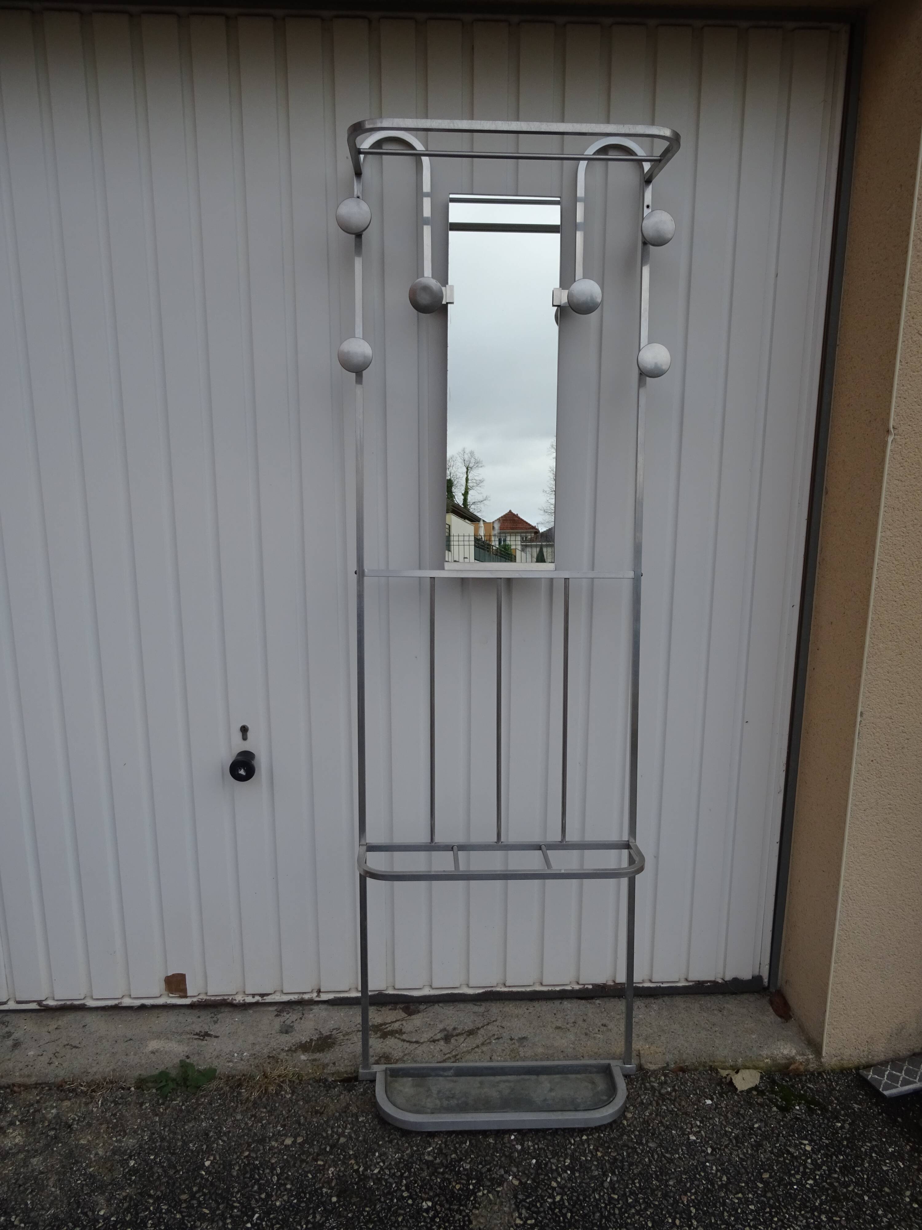 Art Deco entrance coat rack