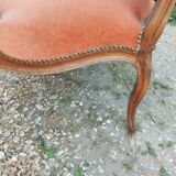 Paire de fauteuils anciens style louis xv