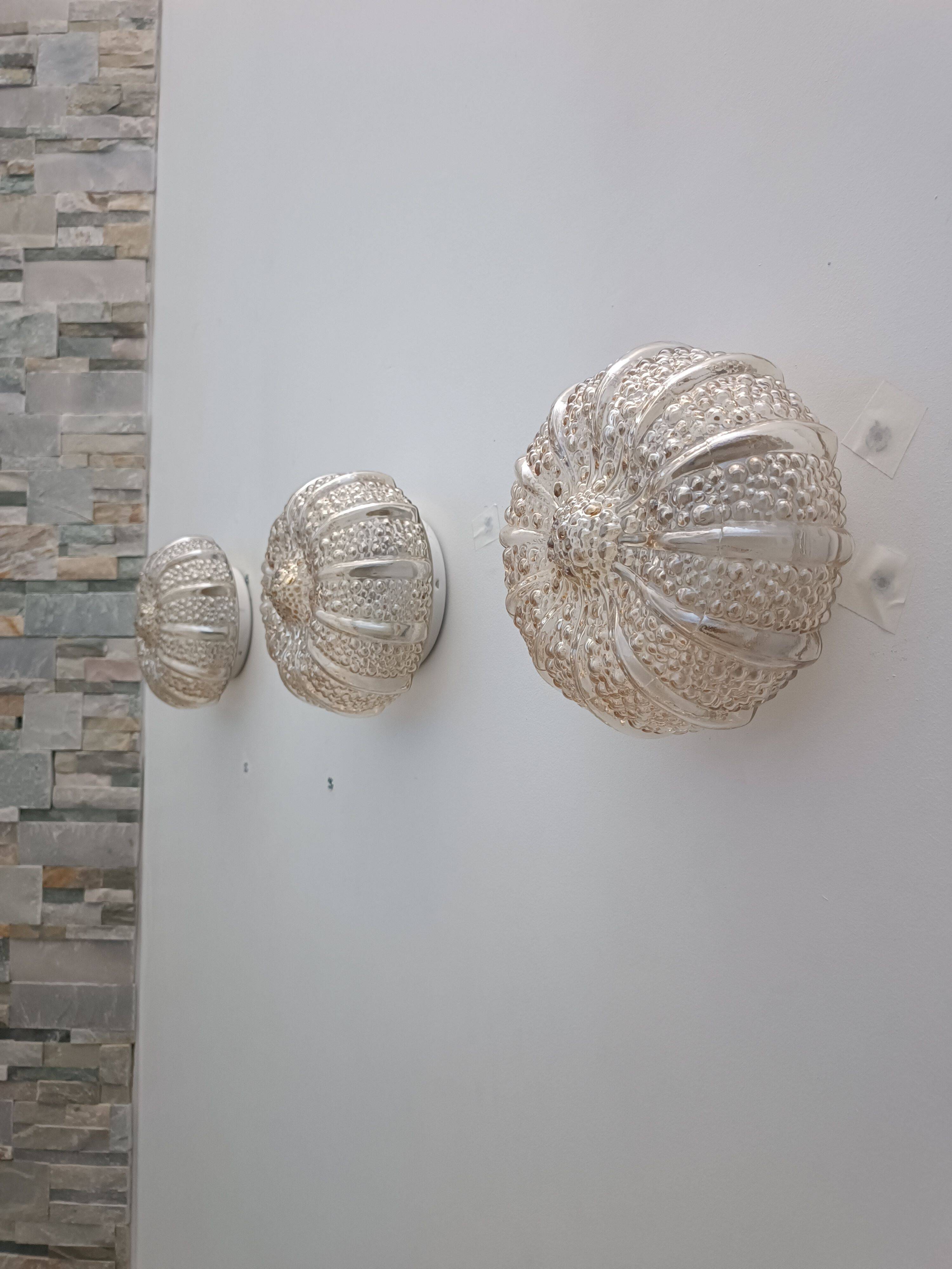 Bubble wall lights by Helena Tynell for G. Limburg 1970s