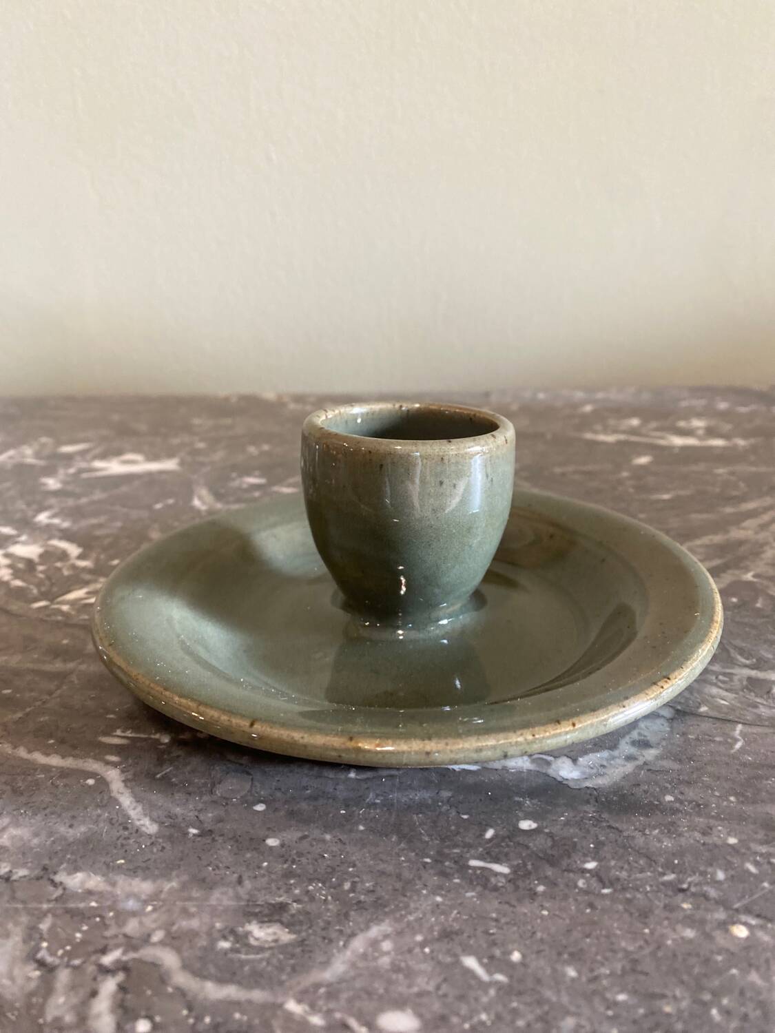 Eucalyptus stoneware egg cup