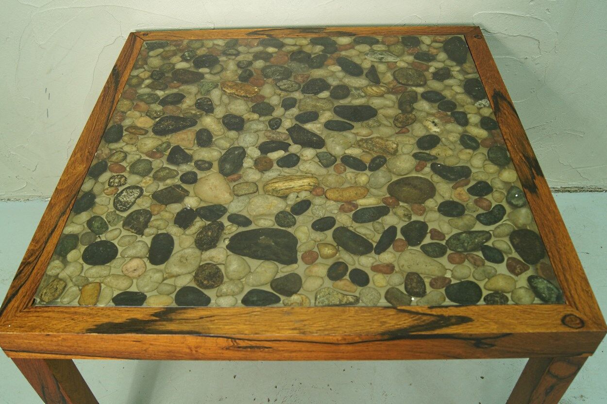 Vintage Swedish rosewood coffee table, 1960s