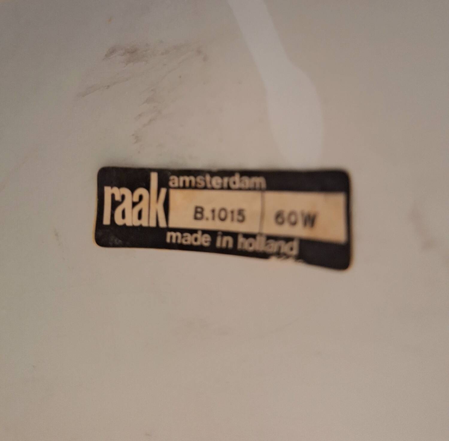 Raak Bullet 8 vintage ceiling or wall lights, antique lighting