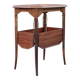 Wooden flap service, tea trolley, bar, living room furniture, vintage service, kitchen, decoration