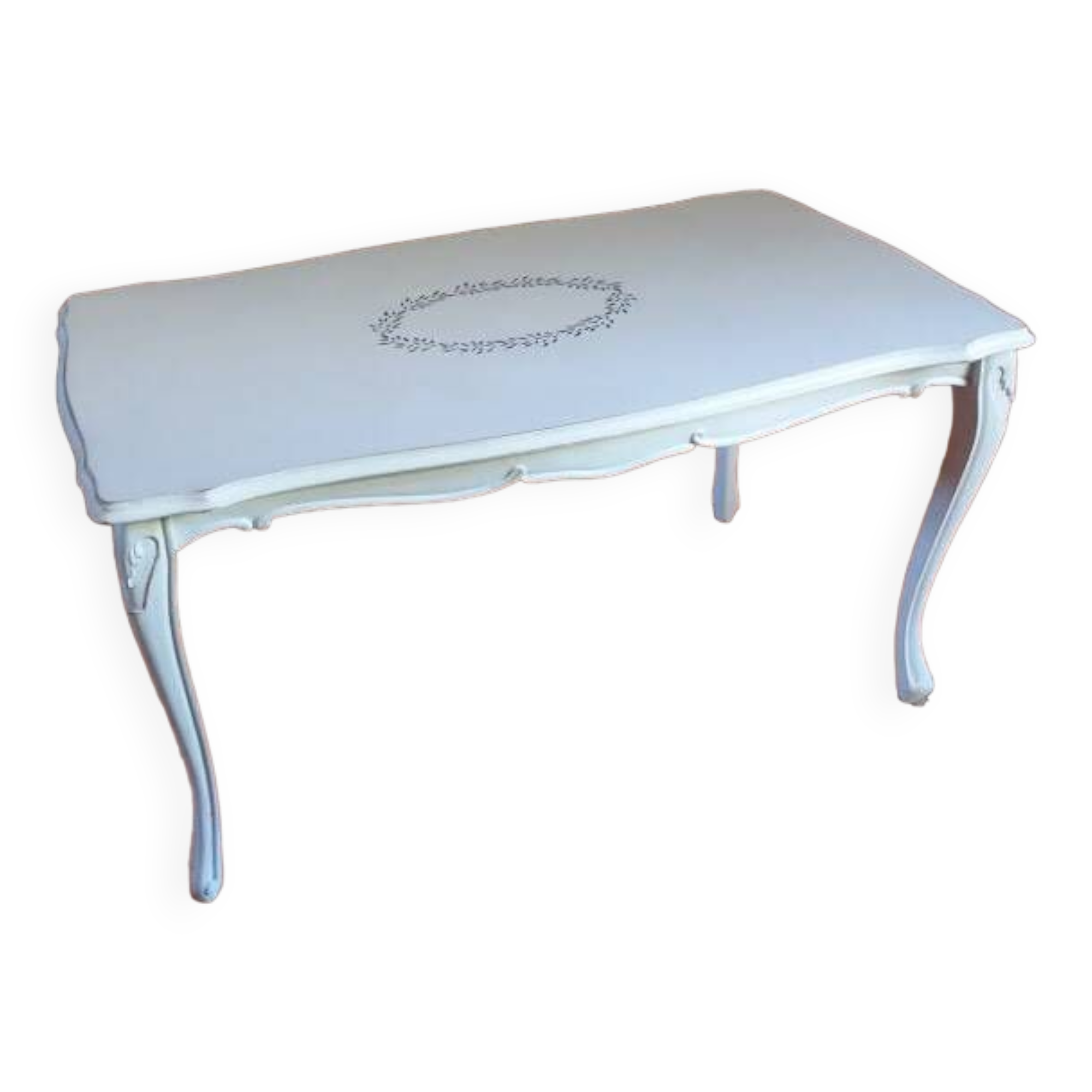 Coffee table, curved legs